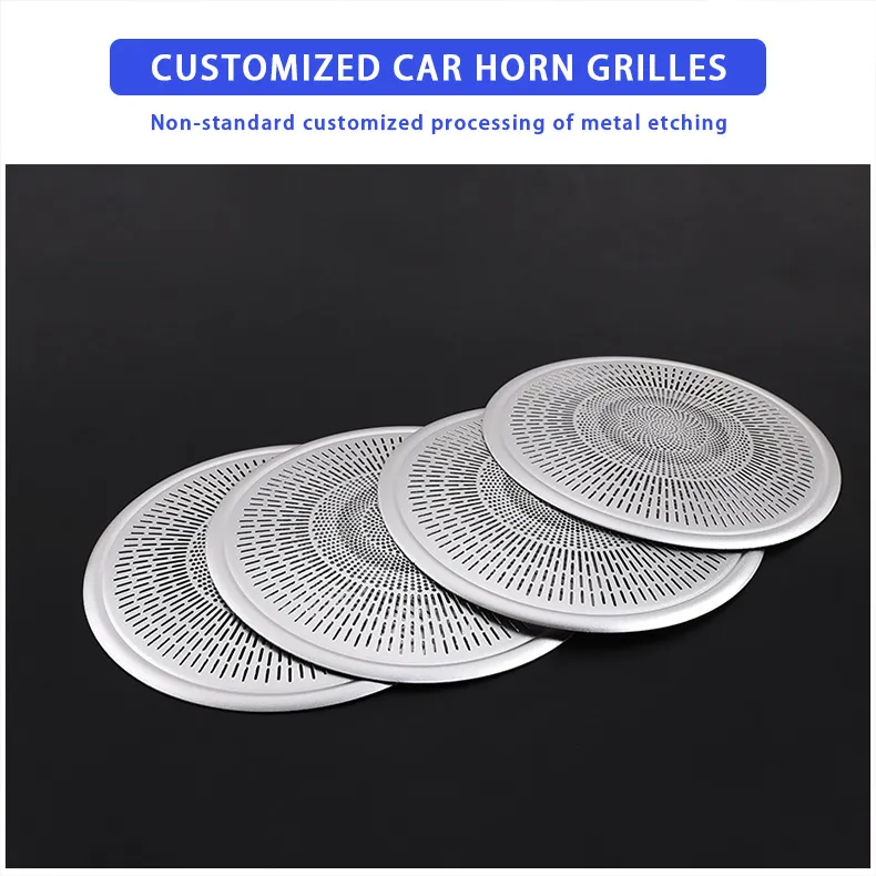 Etching Auto Orator Grille Productio Processus: Subsecutio Vestibulum ad Magnum Acoustic Usus